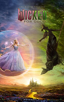 Wicked For Good movie poster