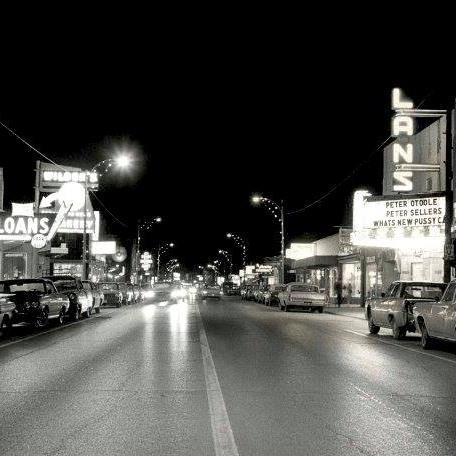 Picture of nightlife in Lansing in 1965