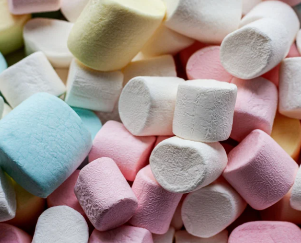 pile of colored mini marshmallows